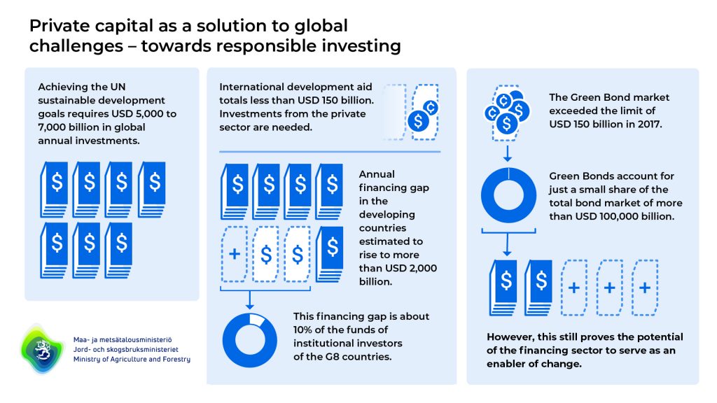 Private capital as a solution to global challenges - towards responsible investing.