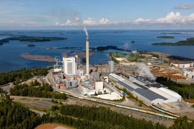 Metsä Group's pulp factory.